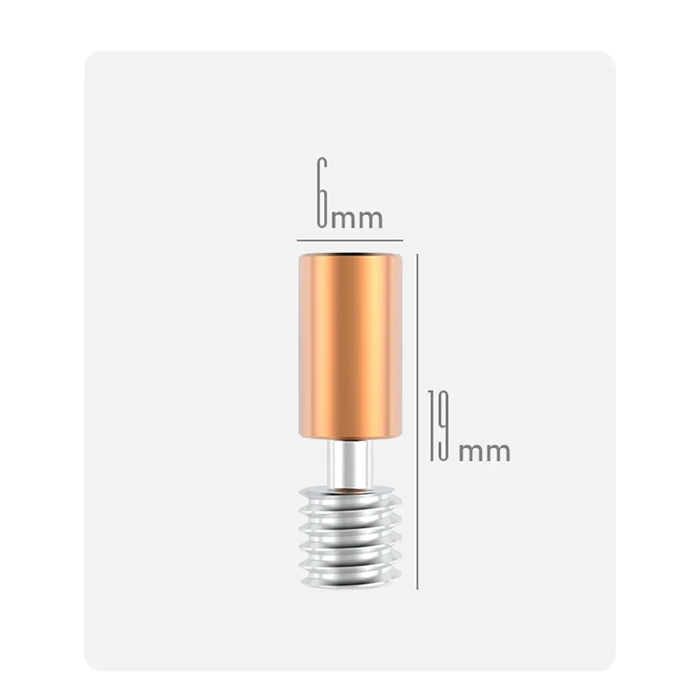 Creality tubo gola in lega di rame e titanio per estrusore Sprite resistenza alle alte Temperature 400 ℃ compatibile con stampanti 3D