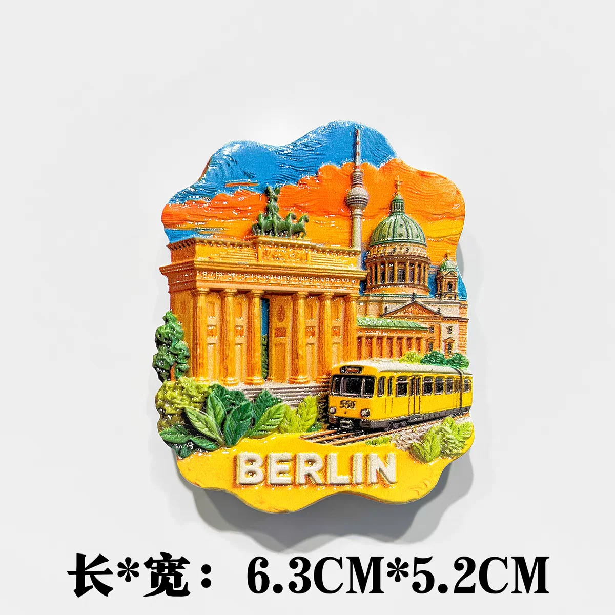 Europa Duitsland Dresden Berlijn Koelkast München Hamburg Magneten Toeristische Souvenirs Ambachten Koelkastmagneet Decoratie