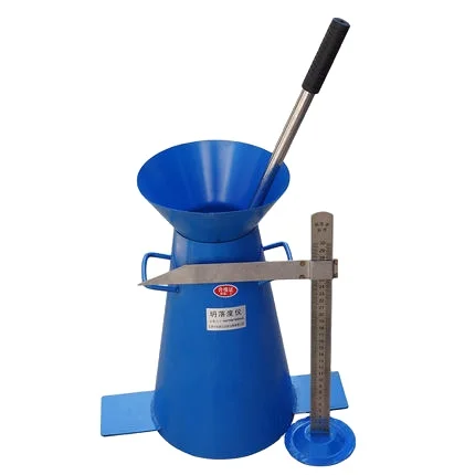 100*200*300mm Concrete Slump Test Apparatus Kit with Measuring Stand Ruler & Tamping Rod