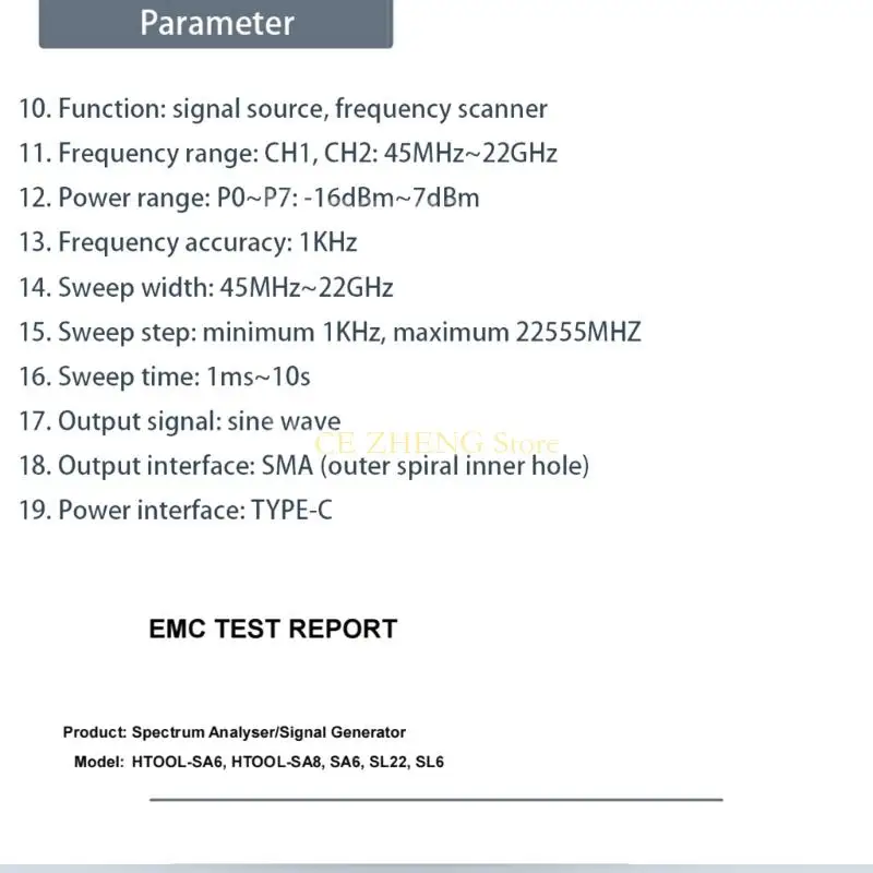 E56B SL22 Bộ tạo tần số vô tuyến đa chế độ 45 MHz 22600MHz điều khiển