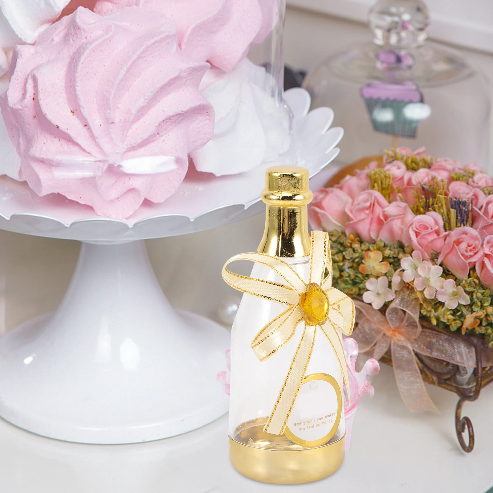 

12Pcs Creative Candy Packaging Box Bottle Design Party Treats Storage Jar for Kids Gifts Holiday Party Favors Box