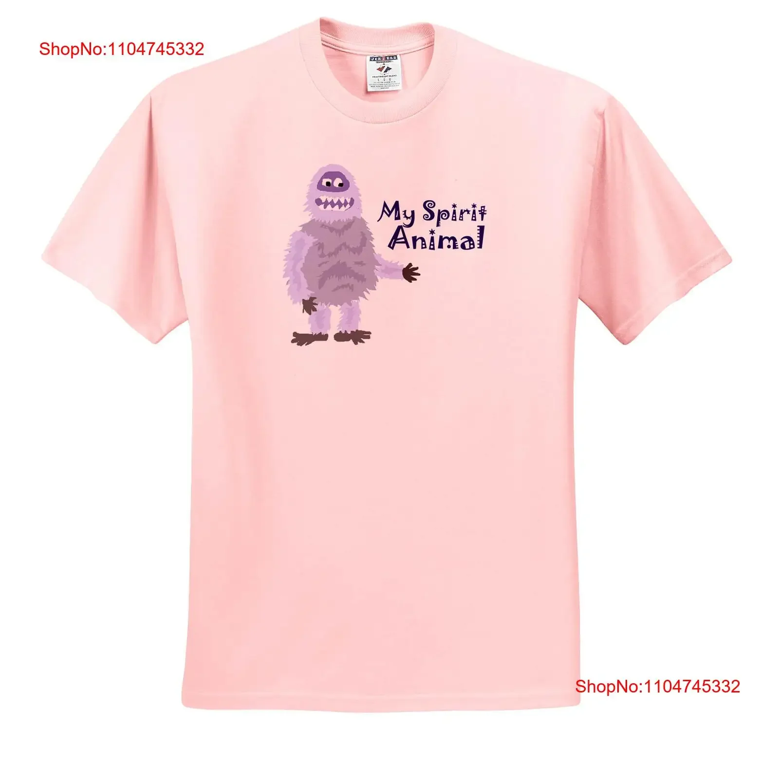 3dRose divertido abominable muñeco de nieve es mi Sprit Animal camiseta vintage lavado Unisex moda ligeramente gráfico versátil