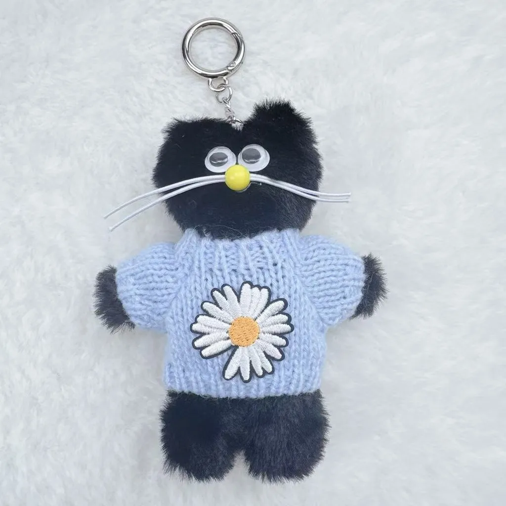 

Kpop Idol G-Dragon плюшевая кукла брелок мягкий черный котенок