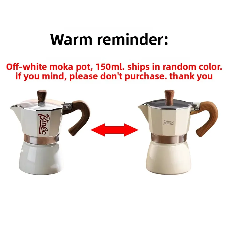Moka Pot Set Electric Ceramic Stove Italian Espresso Coffee Maker Home Use