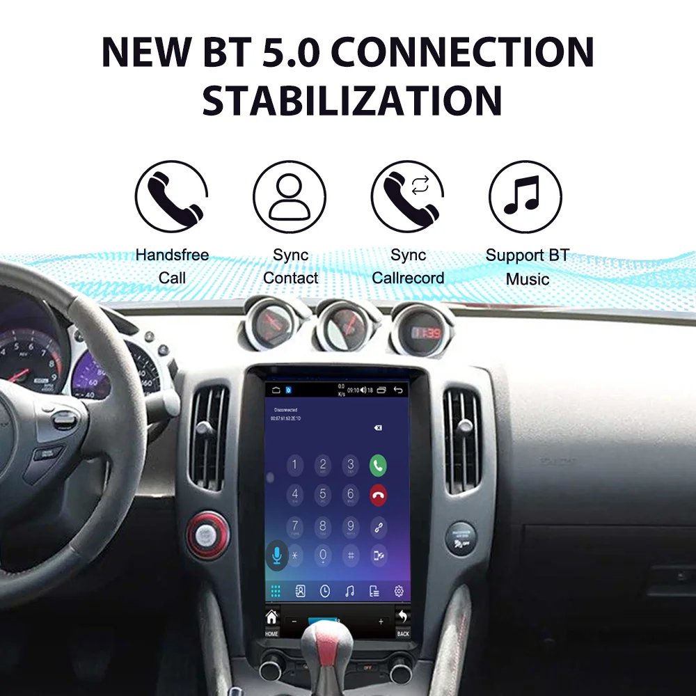 13.8 Inch MKT For Nissan 370Z 2009~2021 Multimedia Android Screen Car Radio Receiver GPS Navigation Intelligent System Head Unit