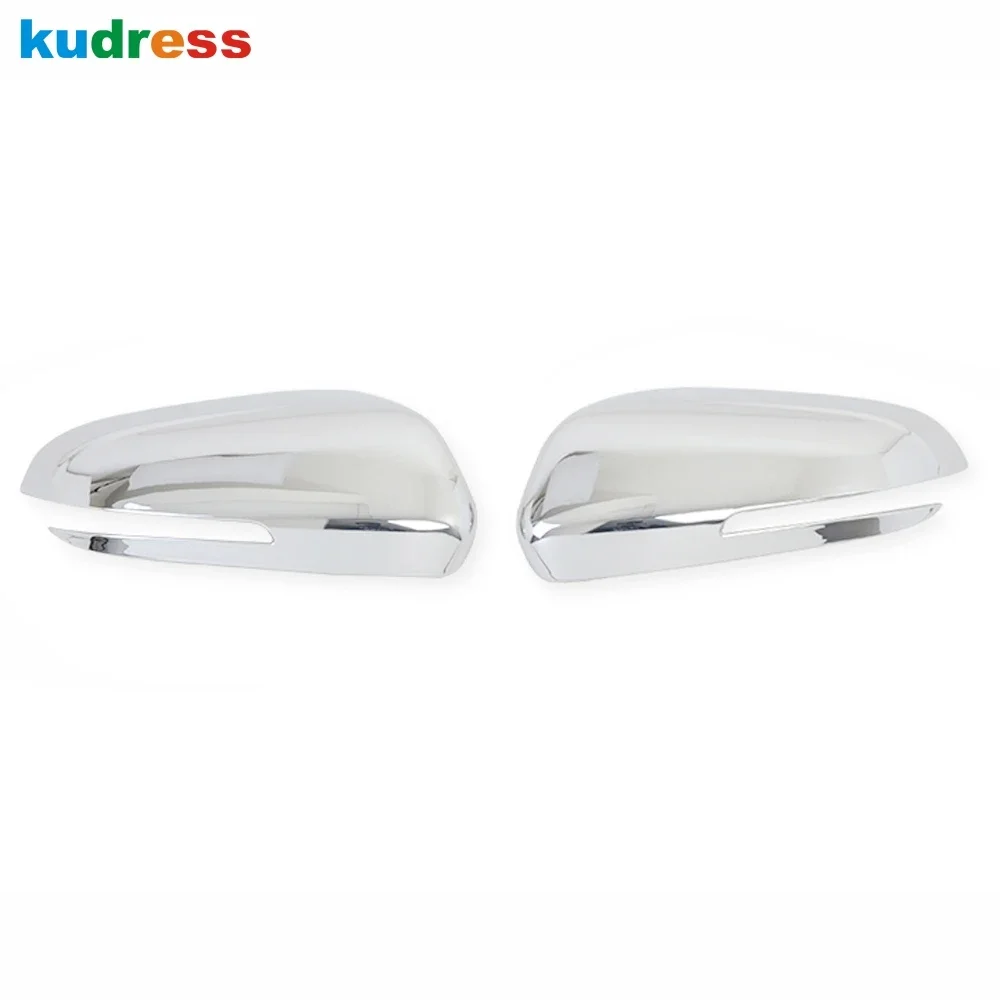 Rearview Mirror Cover Trim For Hyundai Cantus Creta ix25 2020 2021 Chrome Car Side Wing Mirrors Covers Cap Sticker Accessories