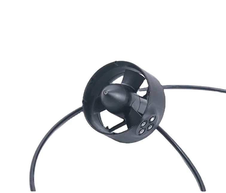 CHT200 Submersible Waterproof Motor 12V-24V, Underwater Propulsion Replacement Component For Watercraft
