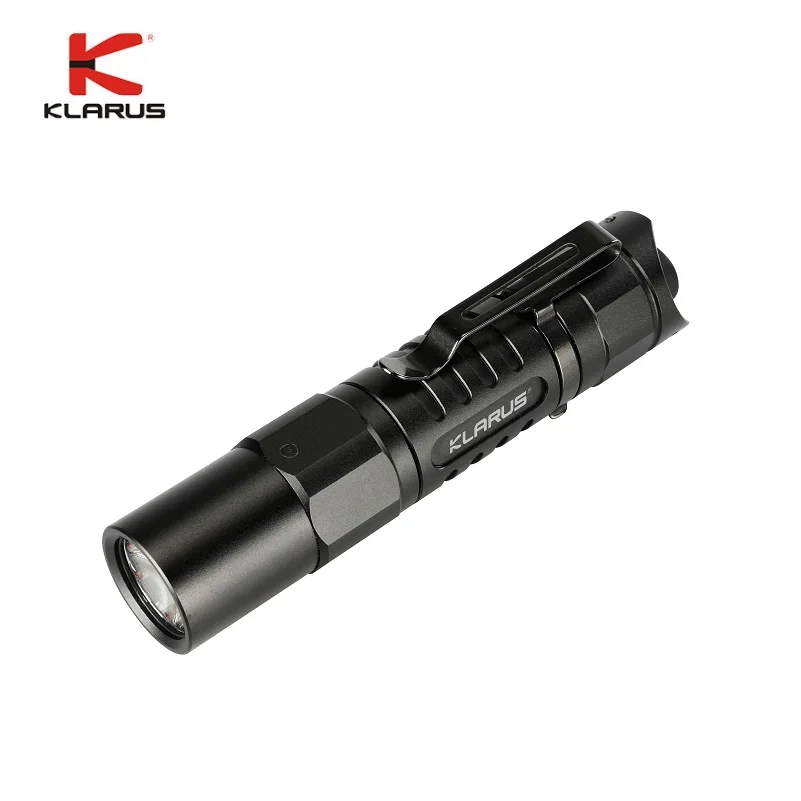 Rechargeable Pocket LED Flashlight 1000 Lumens Tactical Mini Torch with 14500 Battery-Klarus XT1A