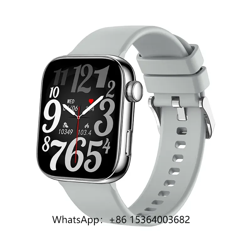 

Factory Direct Sale 1.85inch Amoled Display BT Calling Message Push Custom Dial Health Smart Watches