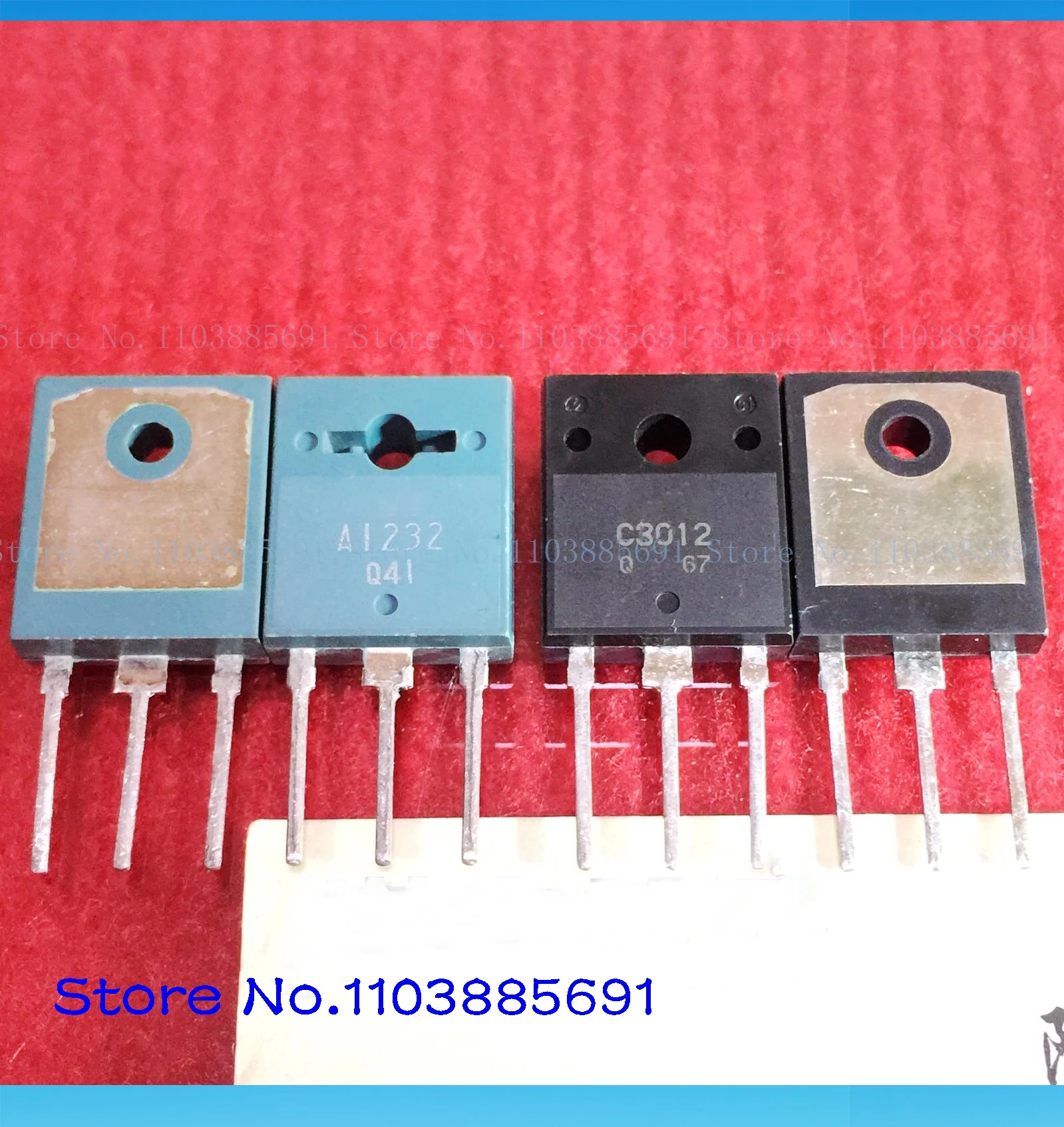 2pcs/lot=a pair 2SA1232 2SC3012