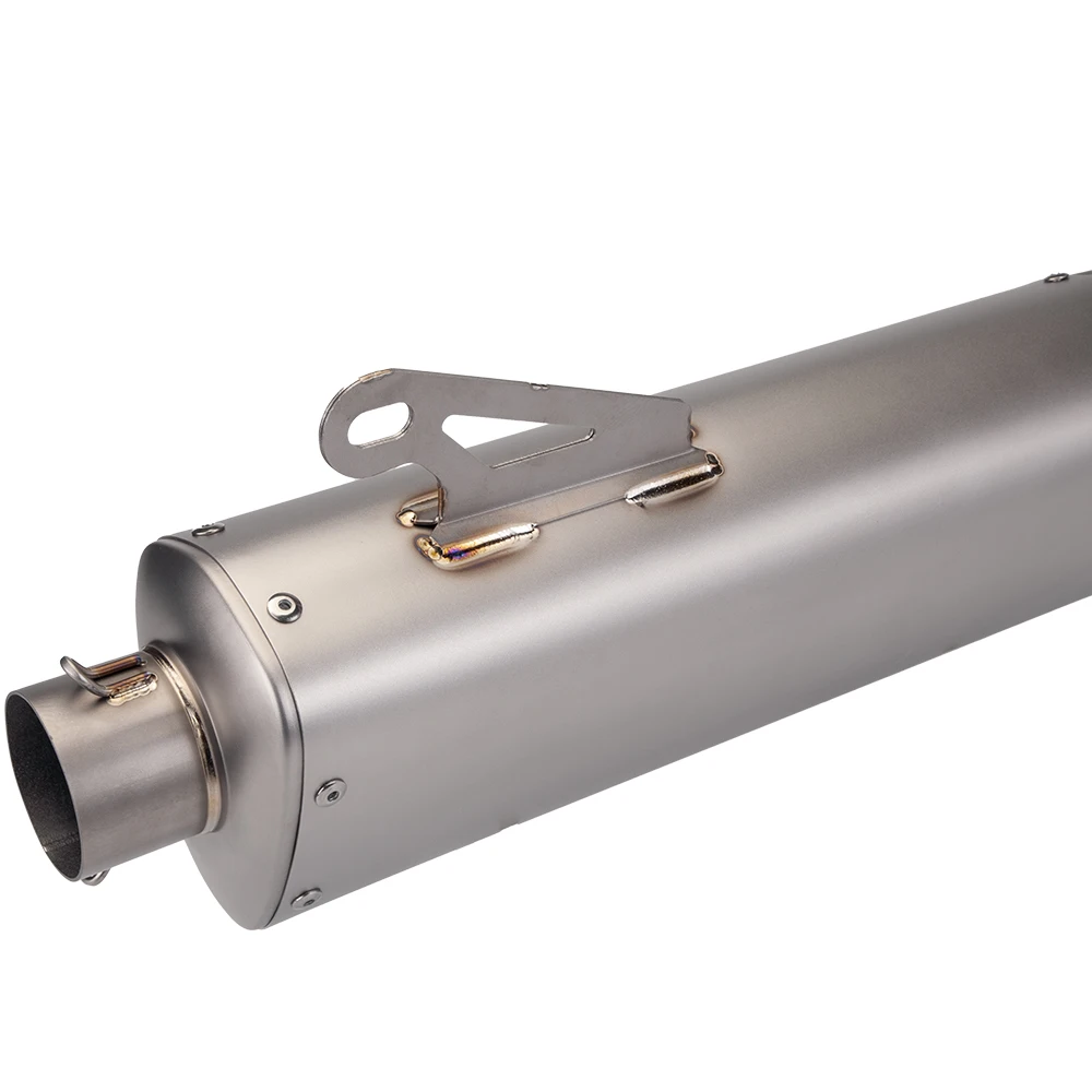 Factory Hot Selling 51mm Universal Motorcycle Exhaust For R1 R3 R6 Ninja400 ZX6R CBR500 For M1 Mufflerr AK Titanium Alloy