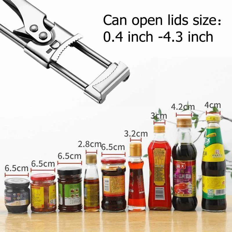 Tin or Can Opener also for Jar Opener with Opening Beer Bottle Box Novel Multifunctional Kitchen Accessories for Opening Gadgets