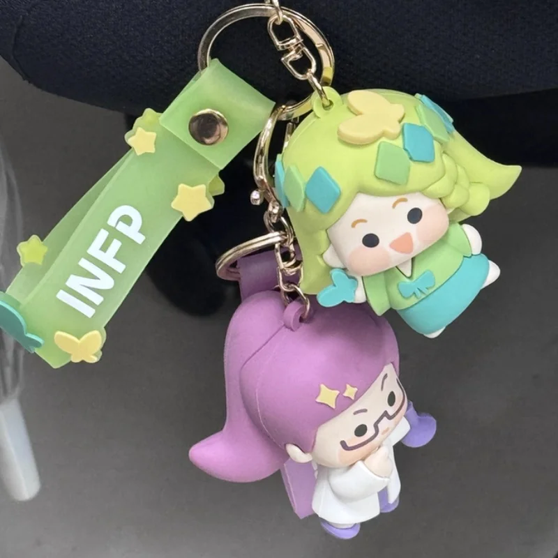 

Новое поступление, распродажа, MBTI, кукольный брелок на палец, мягкая резиновая подвеска, сумка, украшения, высокое качество, INFP ESTJ, подарок на день рождения