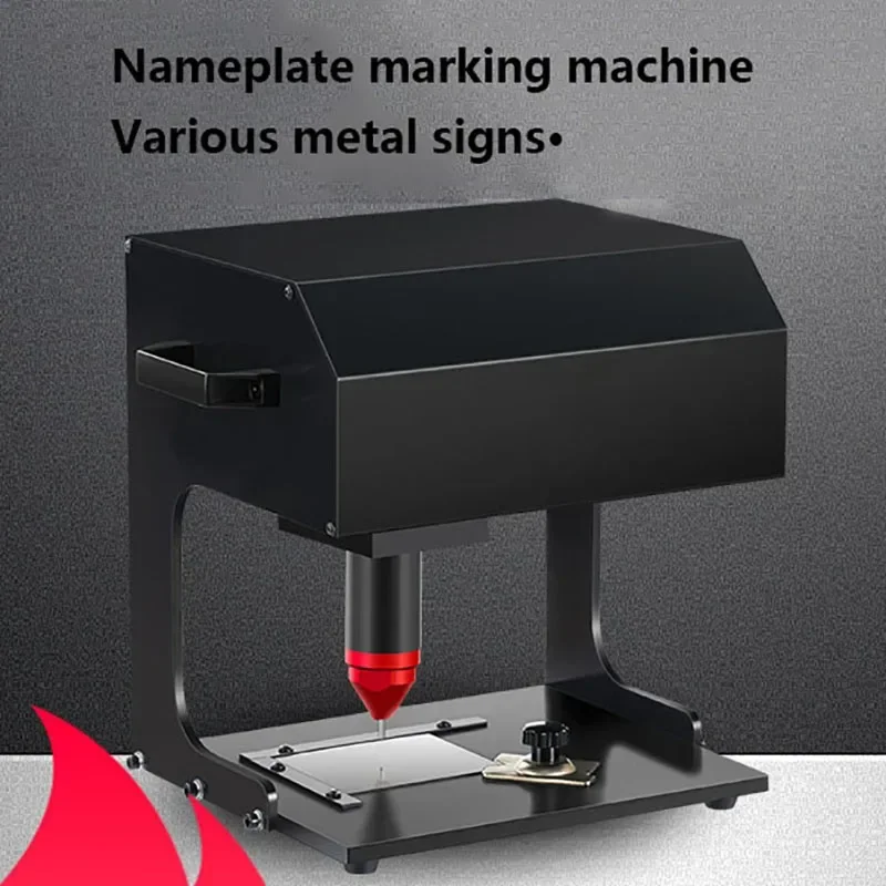 1pc  Copper Nameplate Sign Aluminum Brand Printer Typewriter Engraving Machine Pneumatic Marking Machine