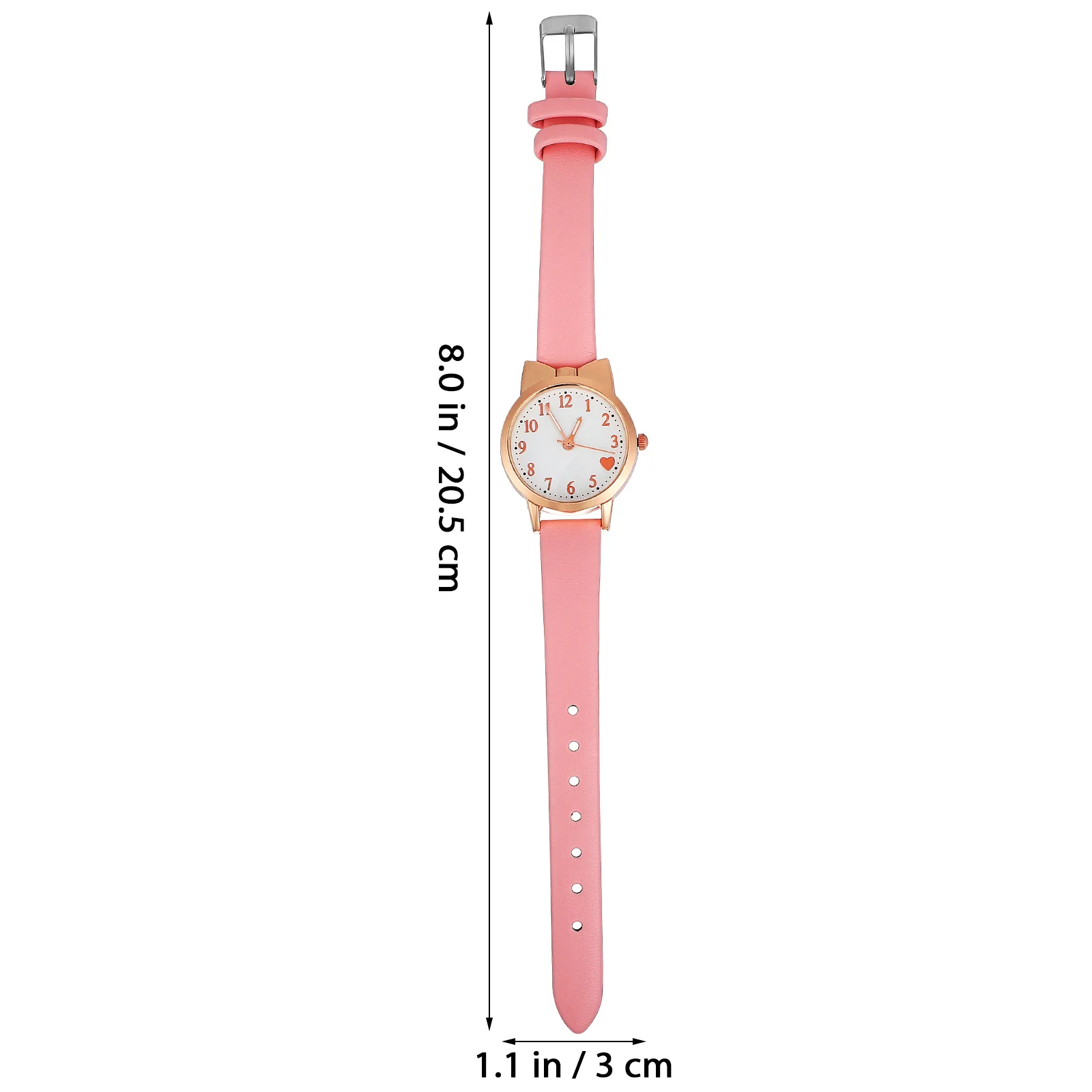 Cartoon Quartz Watch and Delicate Rabbit Bracelet Simple Dial Arabic Numerals Accurate Timekeeping Stylish Gift
