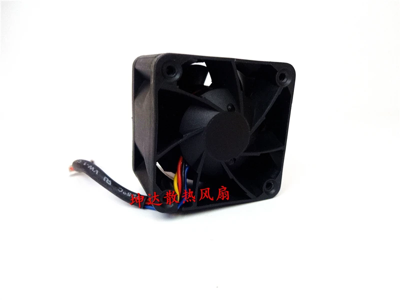 Avc dbtb0428b2u dc 12v 0.48a 40x40x28mm ventilador de refrigeração do servidor de 4 fios