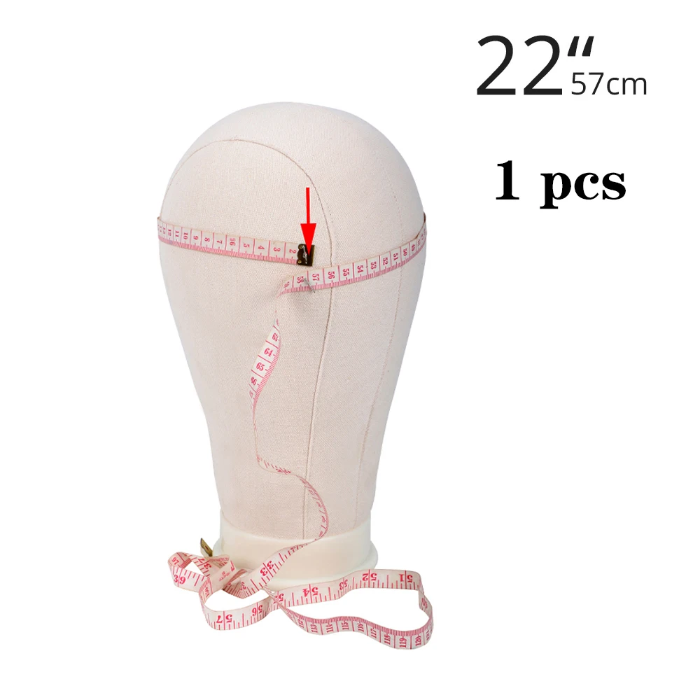 Adjustable Tripod Wig Stand With Canvas Block
