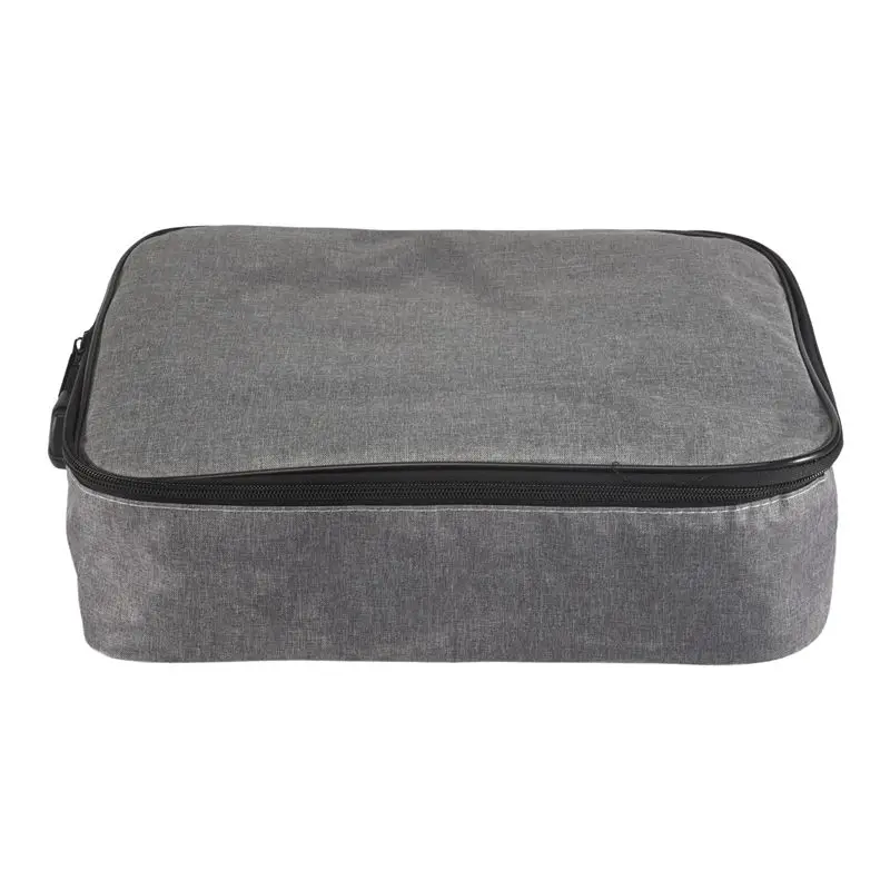 A74E-Important File Pocket Holder,Document Organizer Box,Oxford Waterproof Document Storage Bag With Safe Code Lock