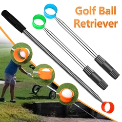 Retriever-recogedor de bolas telescópicas de acero inoxidable, accesorio de entrenamiento de Golf extensible, 10 secciones, 9 pies/12 pies