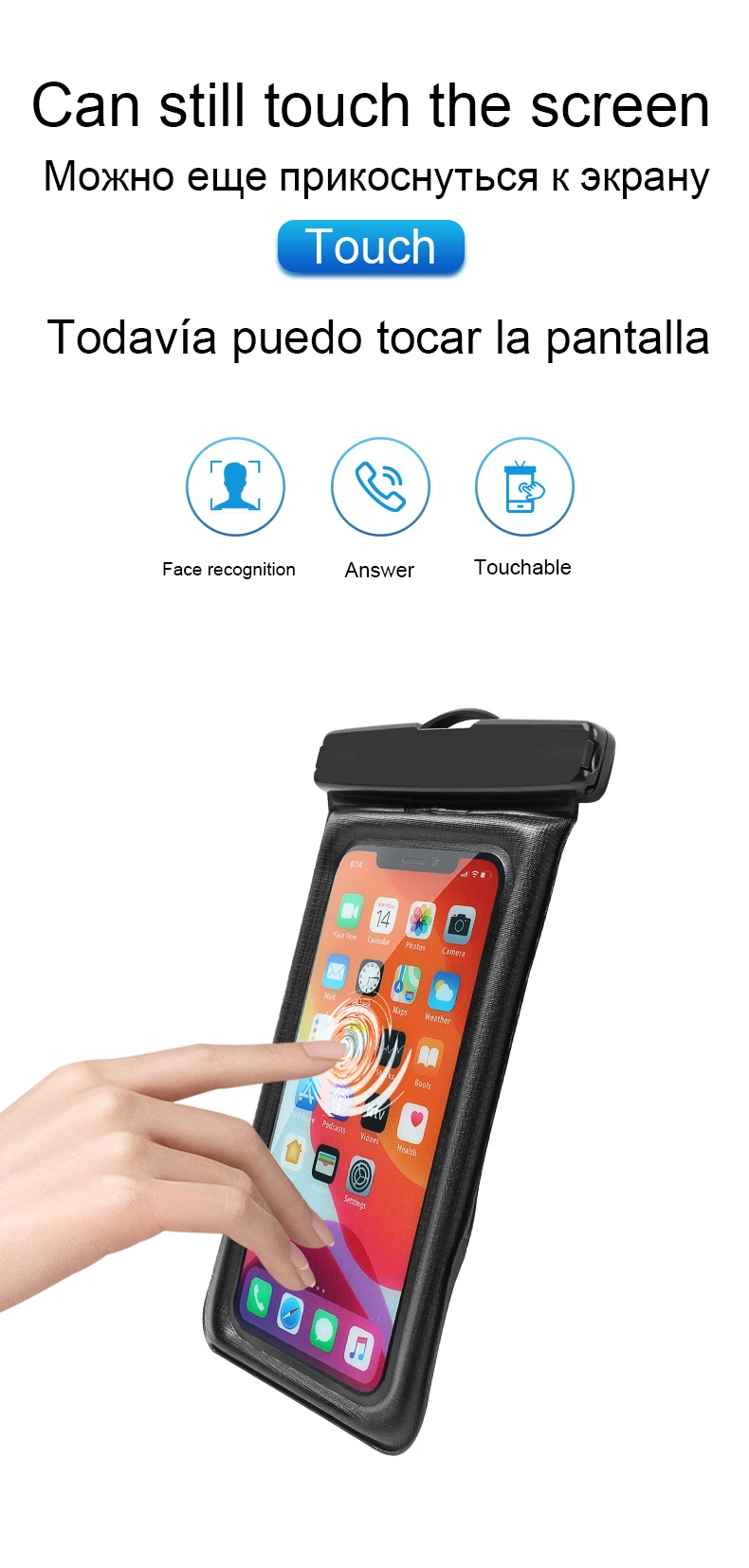 Schwimmende Airbag-Wasserdichte Schutzhülle Für Outdoor-Schwimmen, Handytasche Für Iphone, Xiaomi, Redmi, Huawei, Oppo Sbfa7798869C3491985D29647B6039C16E