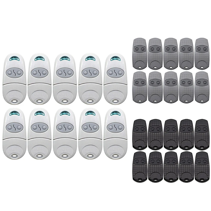 10 peças abridor de porta de garagem remoto 432ev top 433.92mhz cópia controle remoto abridor de portão