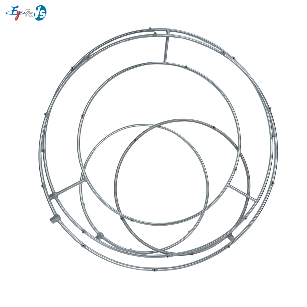 Circular Spray Ring Multi Nozzle Mounting Manifold Round Mist Spray Pipe Ring for Dust Suppression Cooling Humidification Waste