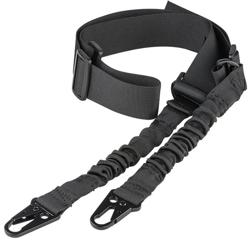 1pc Nylon Tactical Belt Waist Chain Waist Seal Multifunctional Outdoor Tactical Two-point Oblique Span Water Cup Strap