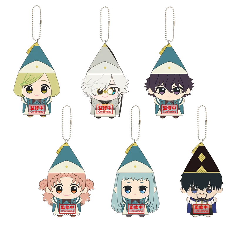 Banpresto Witch Hat Atelier Plush Keychain Cartoon Character Soft Pendant Hanging Ornament For Anime Fans Collectible Gift