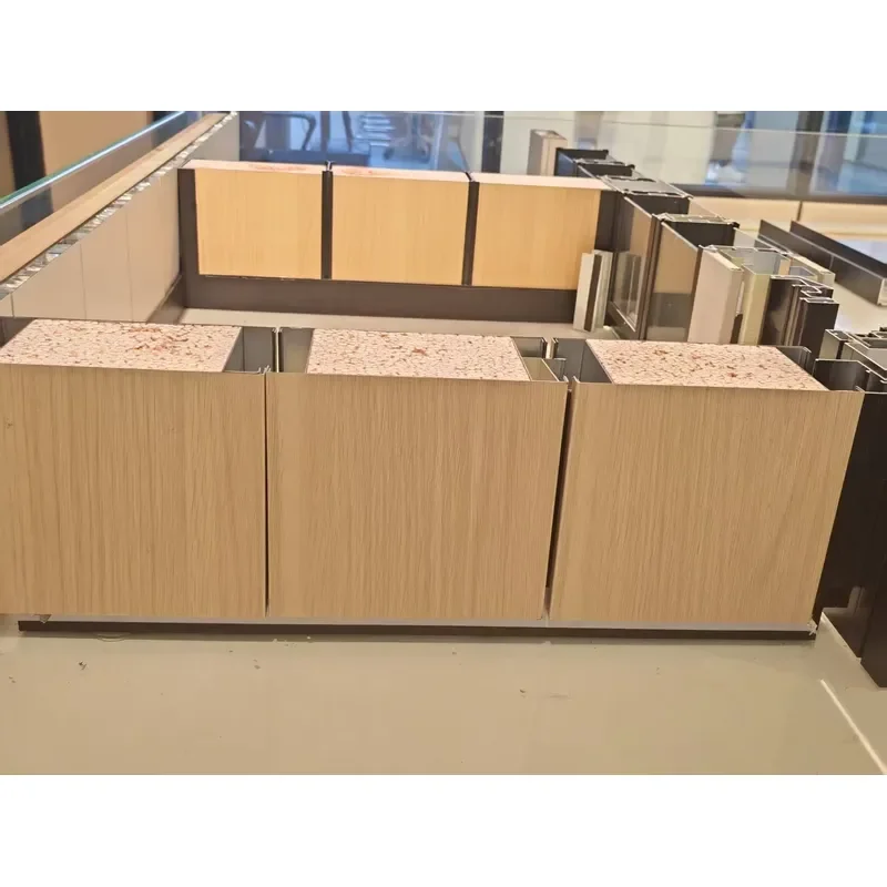 Customized Modular Steel Plate Office Partitions with Aluminum Honeycomb Room Dividers for Office Hospital School Building