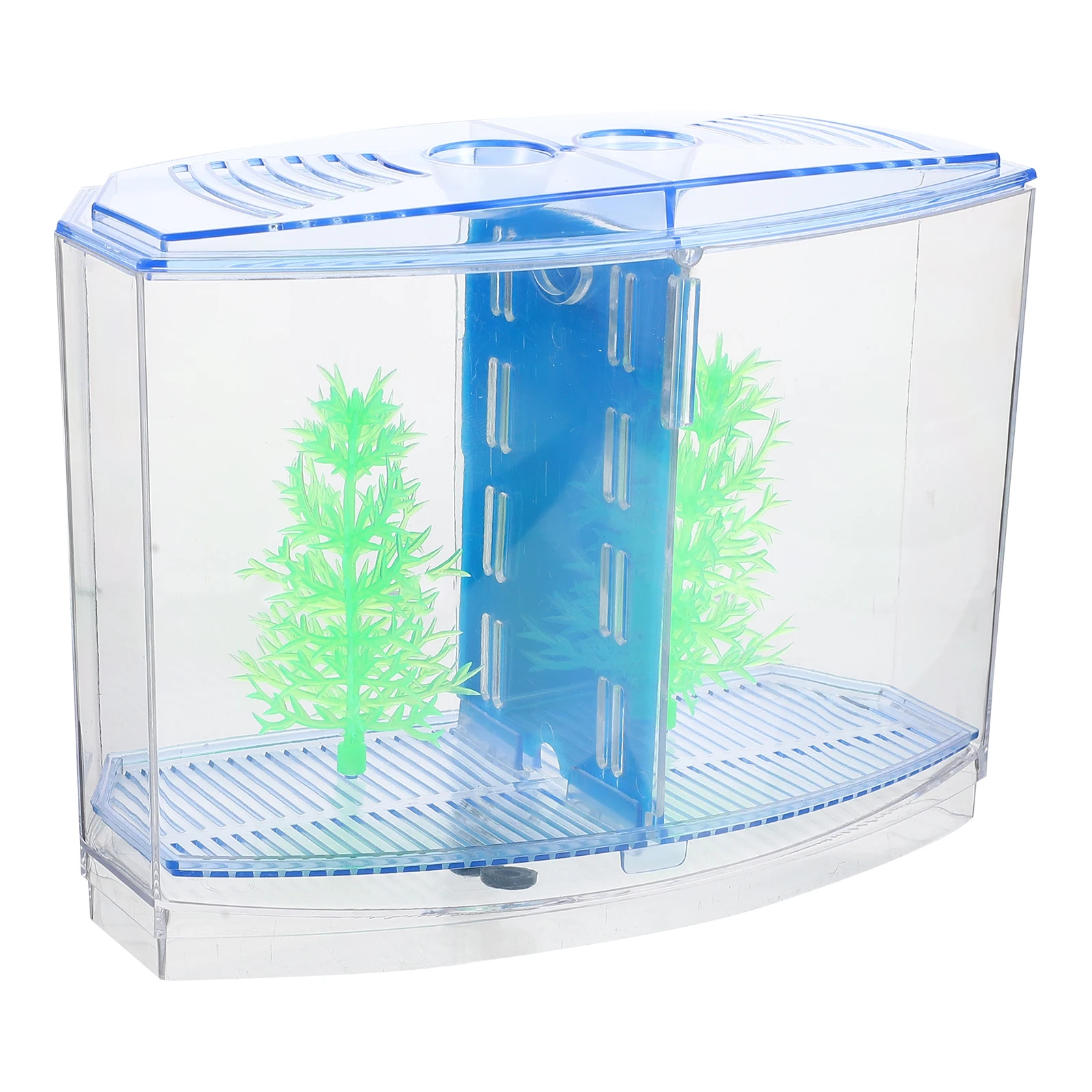 

1Set Mini Fish Tank Clear Aquarium Desktop Aquarium Goldfish Containers Easy Storage Mini Fish Tank Goldfish Container