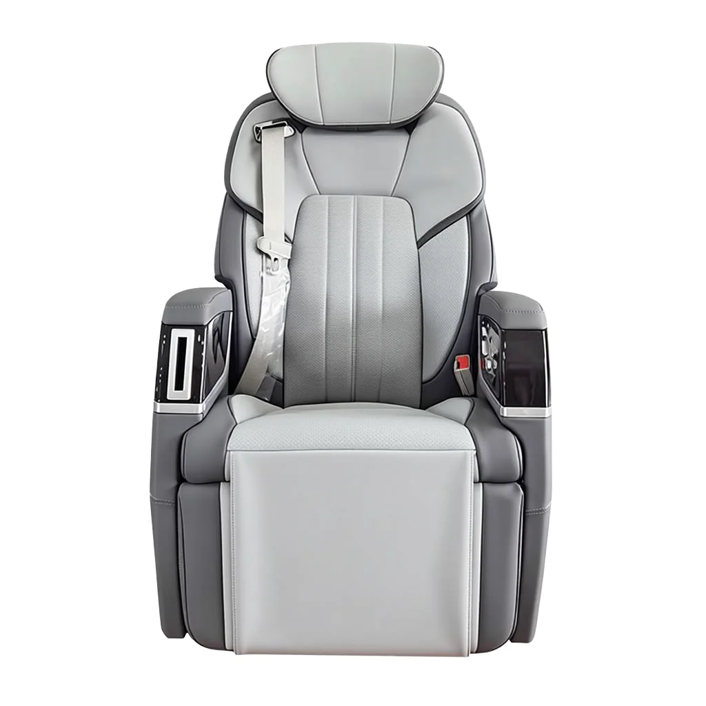 VIP Van Seat V300 Sprinter Auto Interior Modification Custom Color Aviation Style Leather Armrest Vito V Class Carnival MPV
