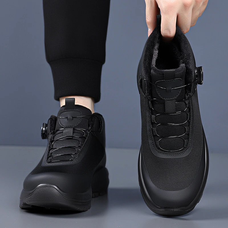New Golf Shoes for Men Genuine Leather Golf Training Mens Black White Athletic Shoes Man Brand Golf Sneakers Man 38-44