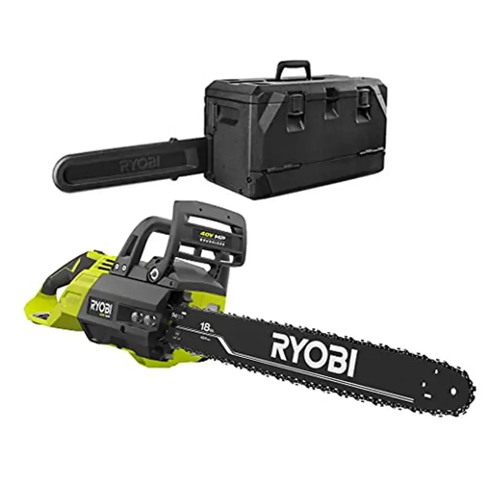 

40V Brushless 18" Electric Cordless Chainsaw Tool-Only with Storage Case Works with all 40V Batteries