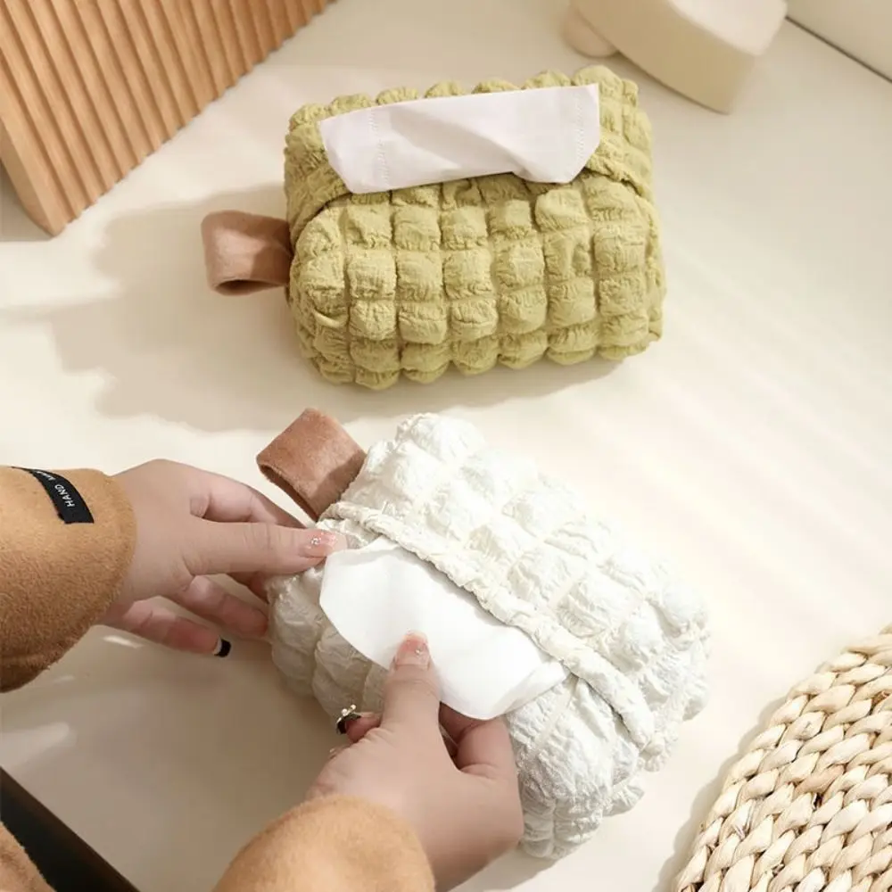 Creative Wet Wipes Bag Hanging Cosmetic Pouch Tissue Box Fashion Refillable Baby Stroller Car Accessories Tissue Storage Case