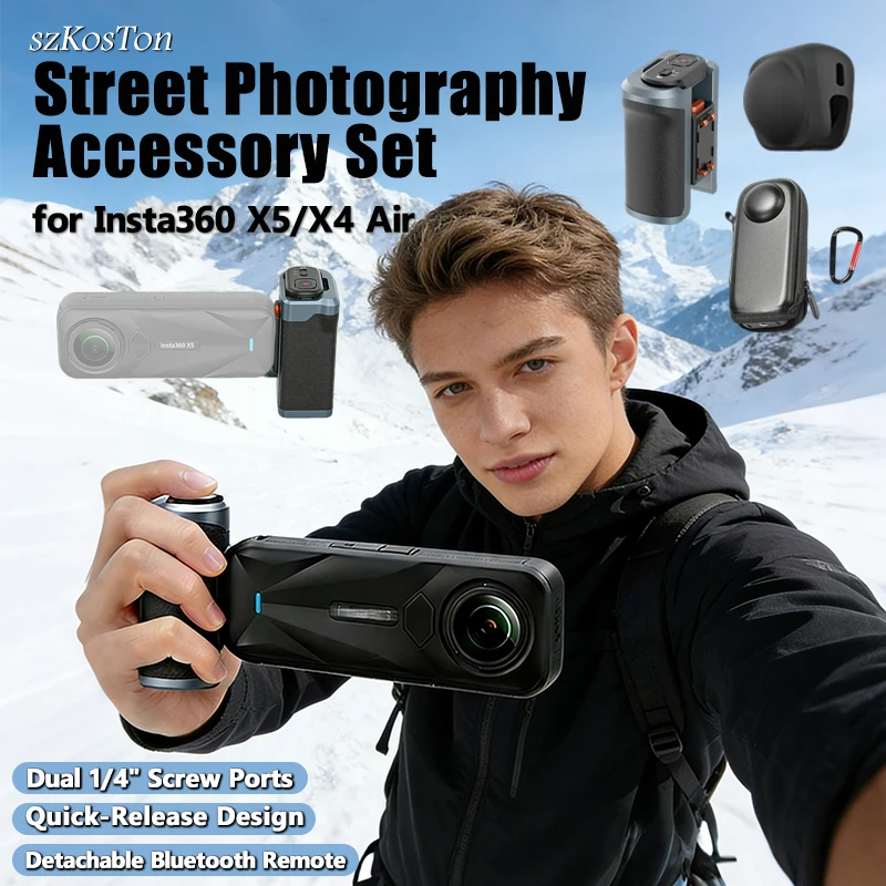 Photography Grip Insta360 X5 - Insta 360 X4 Air/X5 사진 액세서리