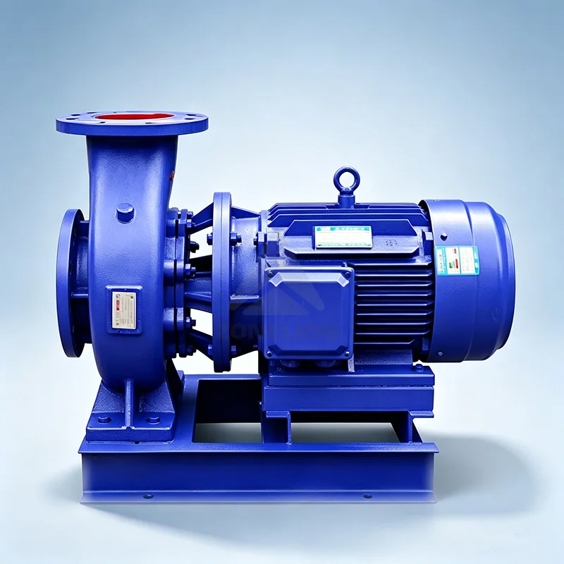 Single Stage Industrial Horizontal Pipeline Centrifugal Pump Explosion Proof Water Booster Pump For Hot Water Transfer