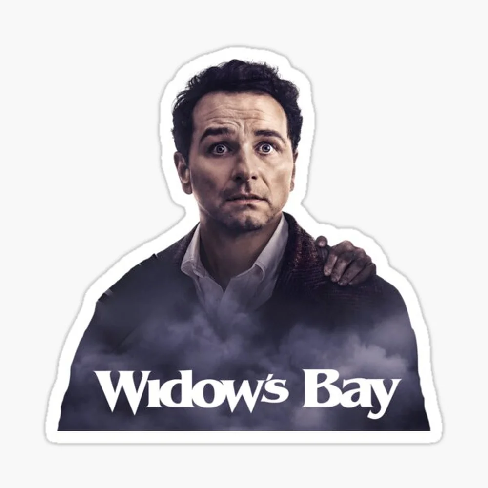 Widows Bay Sticker for Laptop Decor Bedroom Car Cute Cartoon Art Fashionable Public Suitcase