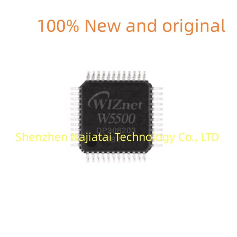 

10PCS/LOT 100% New Original W5500 LQFP48 IC Chip