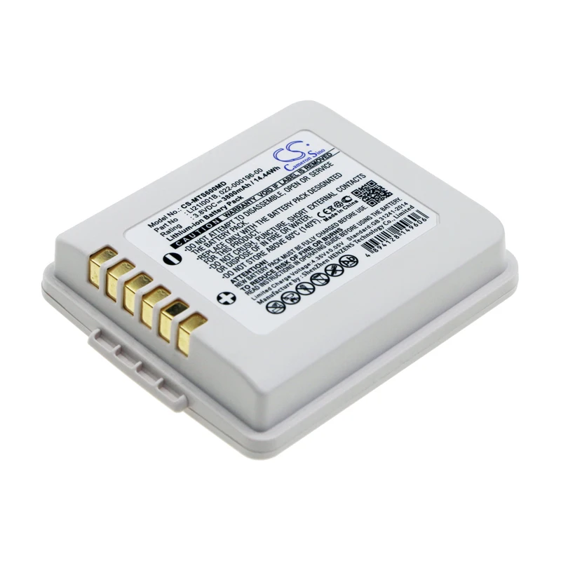 Battery for Mindray Telemetry Launcher,TMS60,TM80,TMS-6016,BeneVision TMS60,BeneVision TD60 PN:LI21I001B (3800mAh) 3.8V