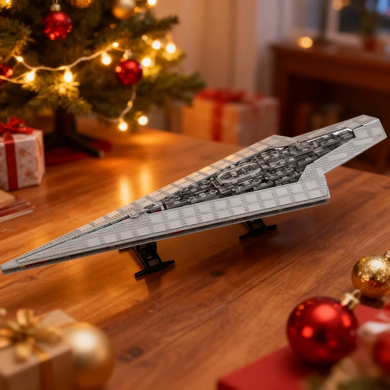 3083pcs MOC Star Battle Ultimate Collector Series Less Expensive Super Star Destroyer Model Building Blocks Construction Art