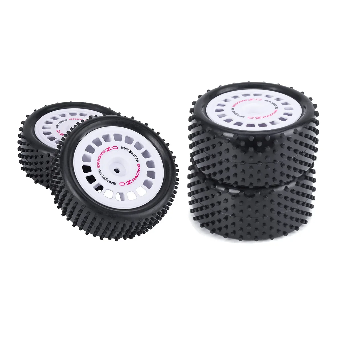 4 Pcs 88mm Buggy Tires Wheel Tyre for 1/10 Wltoys 104001 Tamiya TT-02B DT-02 RC Car Off Road Rally Racing Rims Upgrades Parts