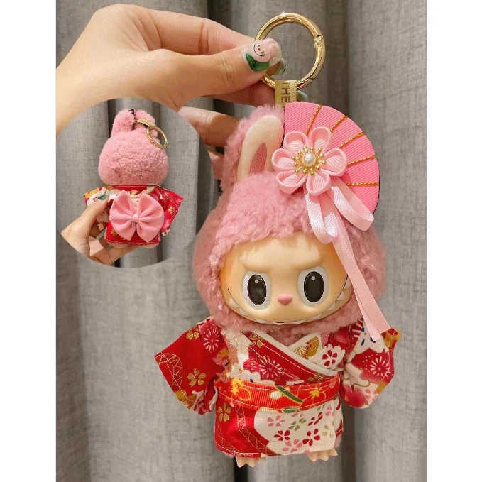 

Only Clothes Labu-bu V1V2V3 Dolls Kimono Set for 15cm-17cm Dolls Fashionable Doll Perfect Birthday Gift for Kids
