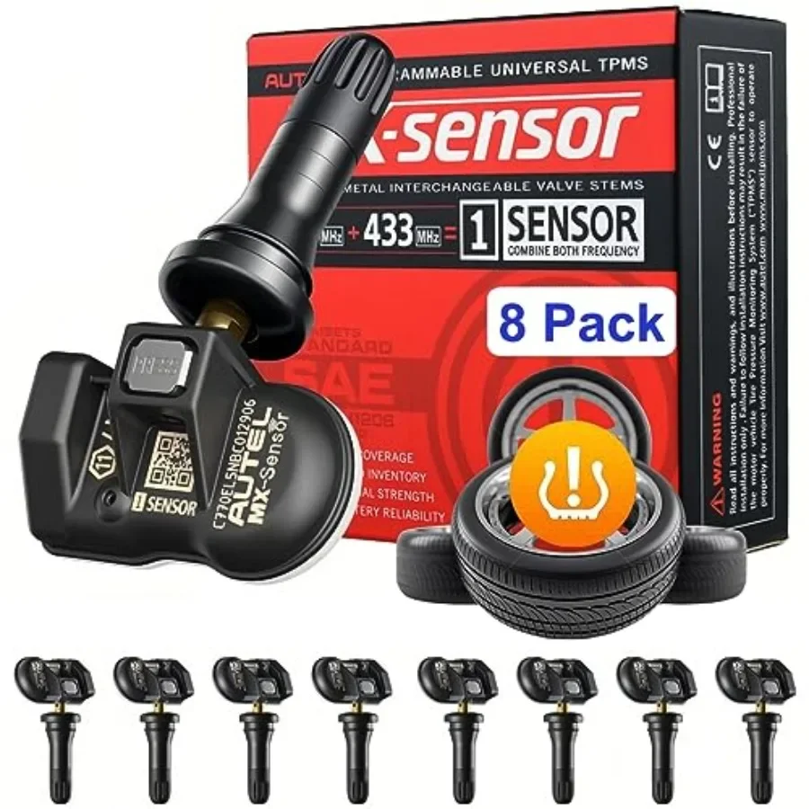 

TPMS Sensors 315Mhz/433Mhz 2In1 MX-Sensor Tire Sensors Universal Programmable OEM TPMS Sensor fit Tire Pressure Monitoring Pres