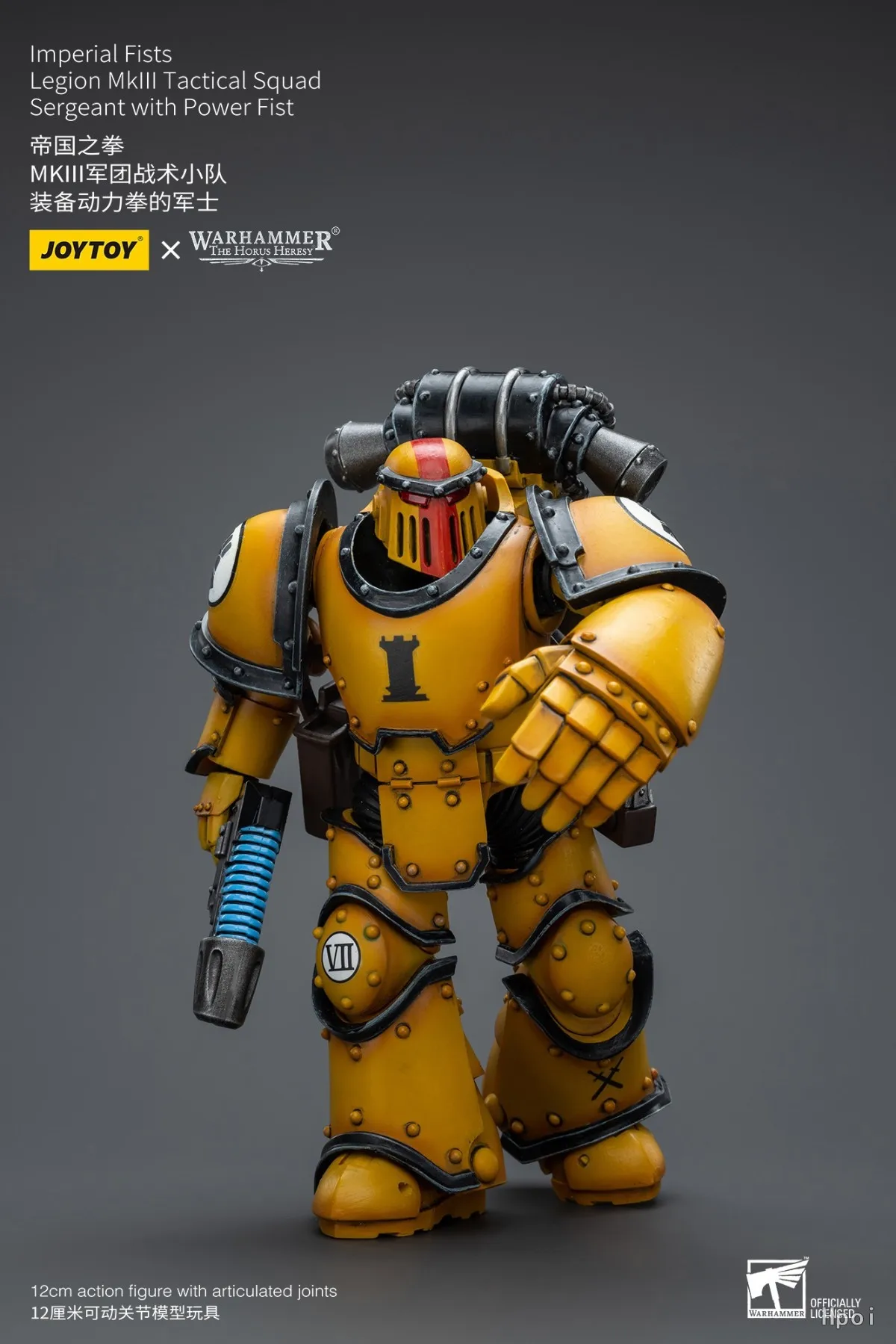 Original in Stock JOYTOY Lmperial FistsLegion Mklll Tactical Squad 1/18 Figures Model Toys Gifts Collection Ornaments