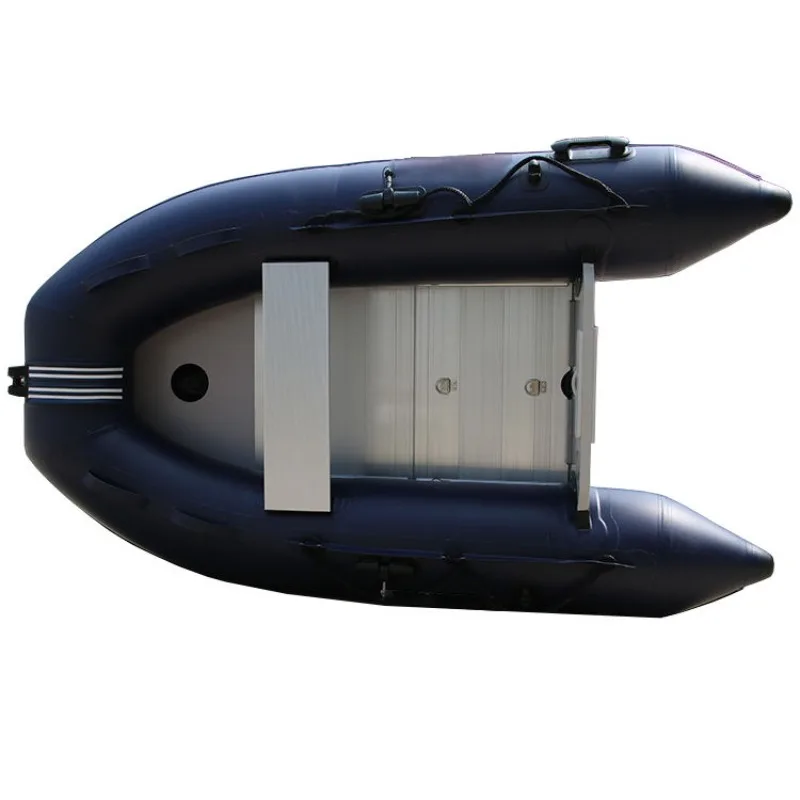 8ft Inflatable Fishing Boat Aluminum Floor Inflatable Aluminum Boot