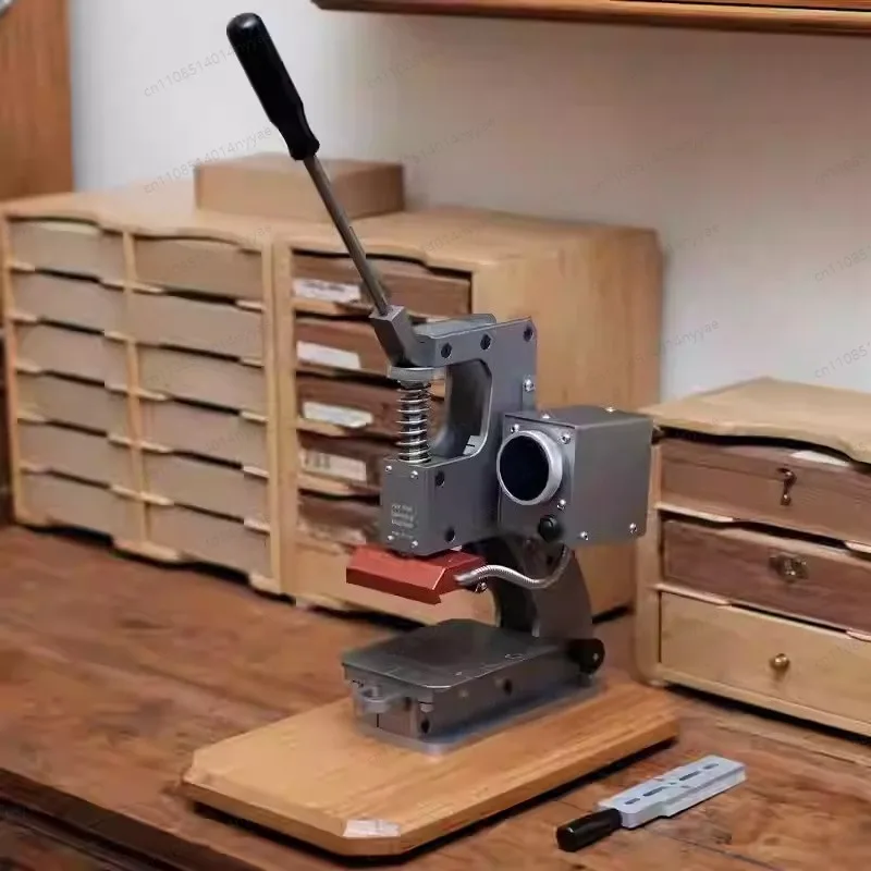 Digital Hot Foil Stamping Press Machine for Leather Tags Pencils Paper Cards Gold Foil Printing and Logo Embossing