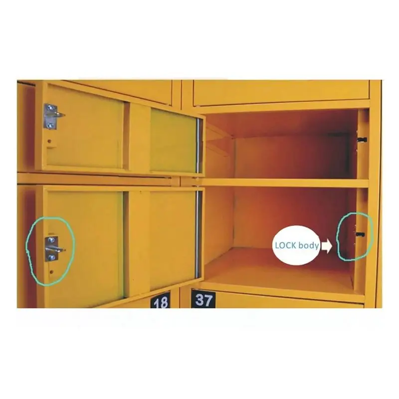 ABZZ-Door Locks 5PCS DC 12V Small Electromagnetic Lock Automatic Vending Electric Control Mini Cabinet Door Electronic Lock Dura