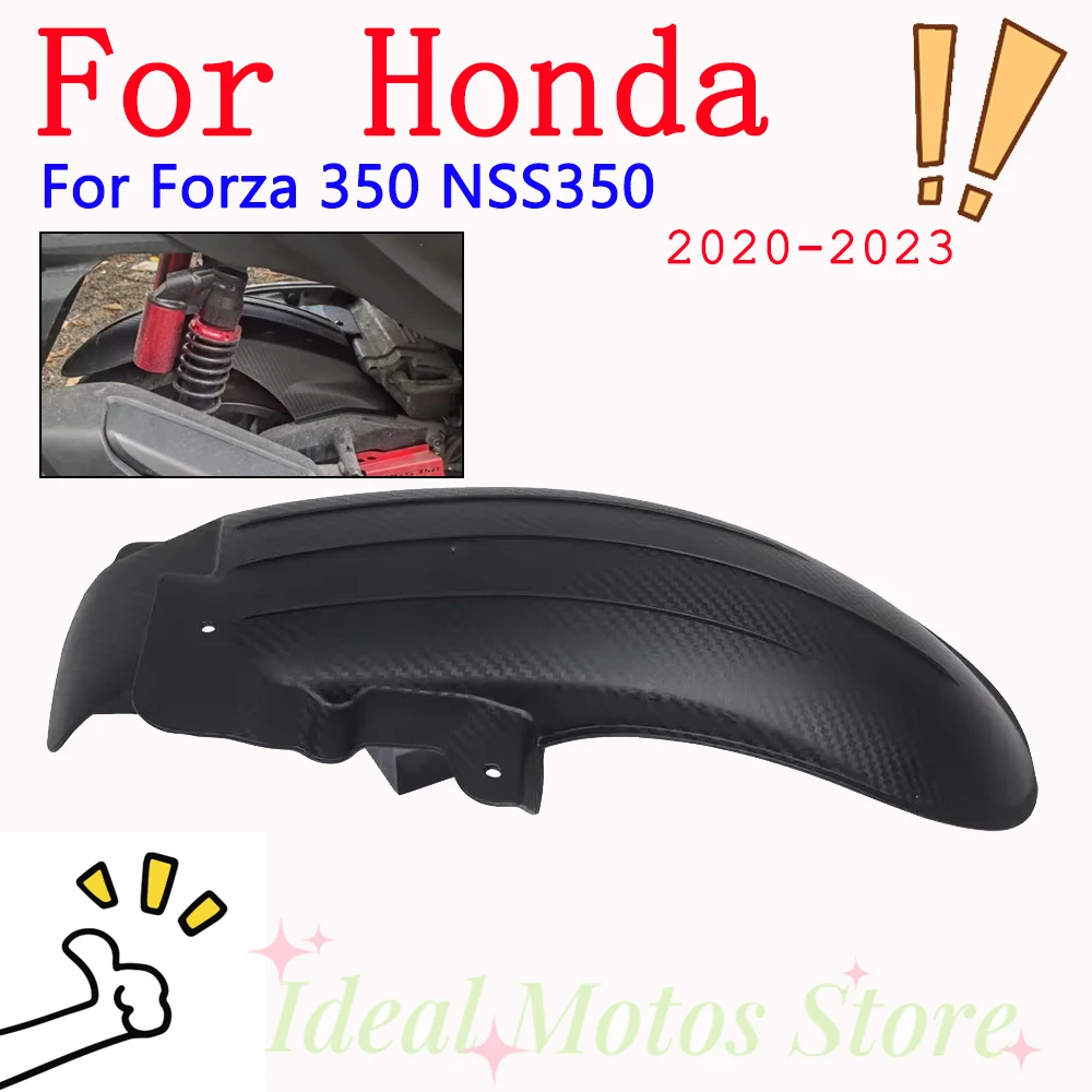 

For Honda Forza 350 NSS350 2020 2021 2022 2023 Motorcycle Rear Wheel Hugger Mudguard Splash Guard Fender Protection Accessories