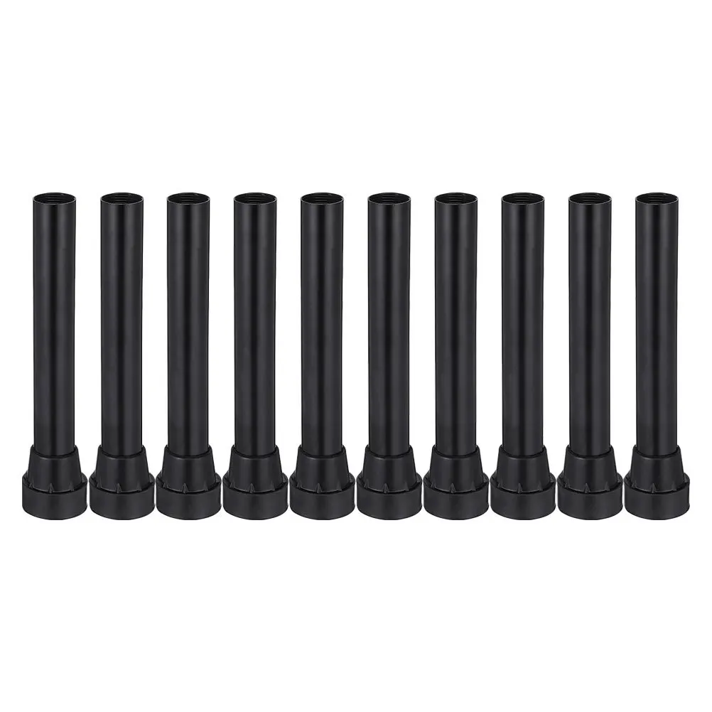 10 szt. Osłonek na nogi trampoliny Antypoślizgowe Zamienne z gwintem Uniwersalne Pasują do trampolin zewnętrznych i wewnętrznych Części do rur nóg trampoliny