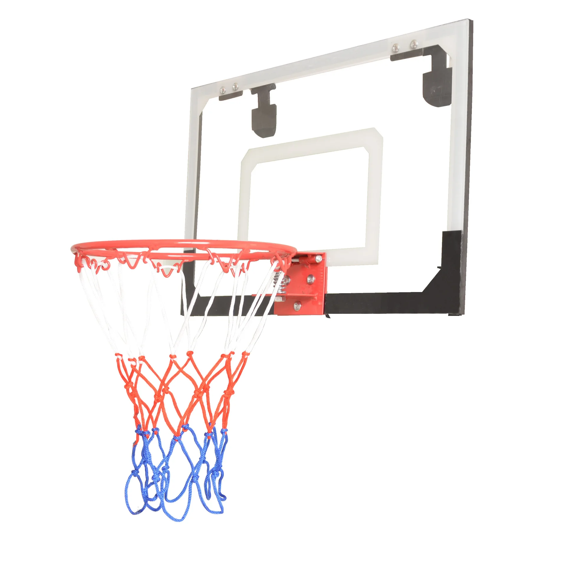 Custom Home Office Adjustable Hanging Wall Mount Portable Mini Basketball Hoop Set for Door